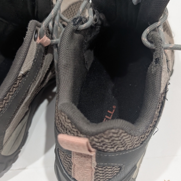 Merrell Alverstone Hiking Shoes, Womens Size 8, Tan/Pink - Picture 15 of 15